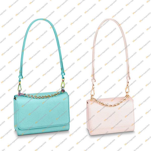 

ladies fashion casual designe luxury twist shoulder bag chain bag crossbody tote handbag genuine leather 5a m20694 m20699