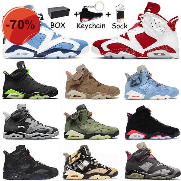 

2021 with box gold hoops jumpman 6 men women basketball shoes 6s red oreo tiffany blue bordeaux tech chrome travis trainers sports sneakers