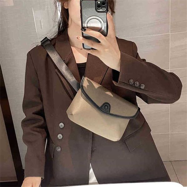 

bags waist chest bag leisure nylon cloth letter simple one shoulder messenger bag purses