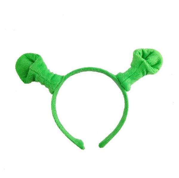 

party supplies shrek hairpin ears headband head circle halloween children show hair hoop party costume sn36