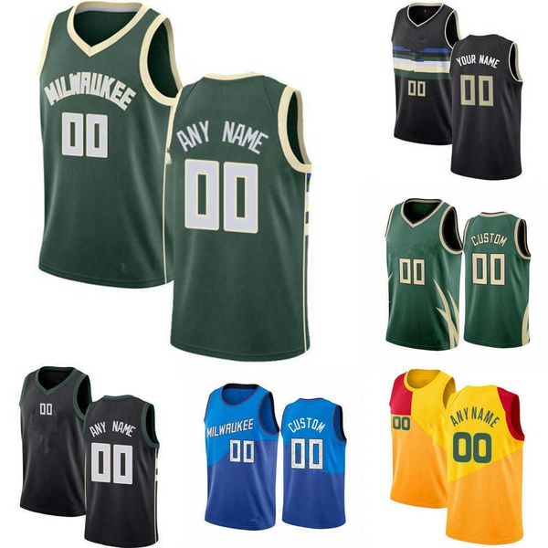 

75th custom mens women youth milwaukee''bucks''giannis 34 antetokounmpo khris 22 middleton jrue 21 holiday bobby 9 porti, Black;red