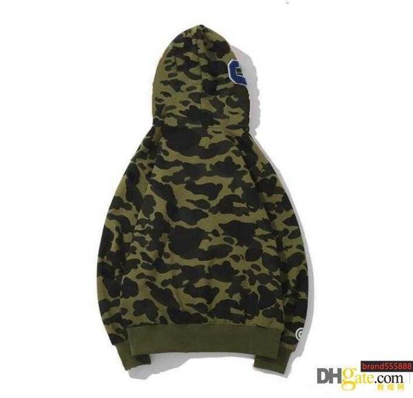 

shark lover camo print cotton sweater hoodies men's casual purple red camo cardigan hooded jacket sizes s-2xl, Black