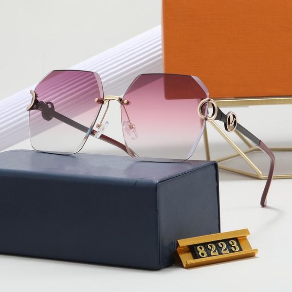 

sunglasses for men womens glasses frameless rectangular coated sunglass women luxury eyeglass alloy square classic eyeglasses eyewear with b, White;black