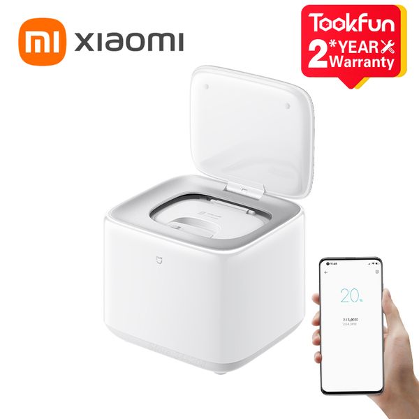 

2022 xiaomi mijia mini washing machines 1kg portable spin dryer high temperature disinfection 99.99% removal of mites sterilize