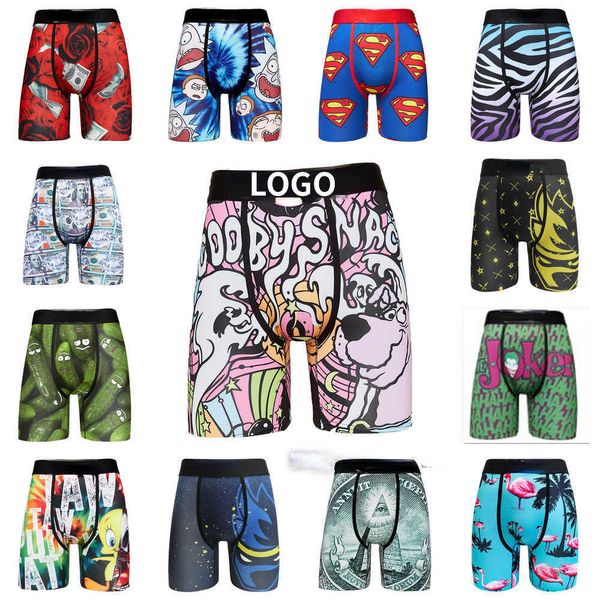 

mens underpants ice silk quick dry boxers breathable shorts short pants with package branded male 32 stlyes s-xxl, Black;white