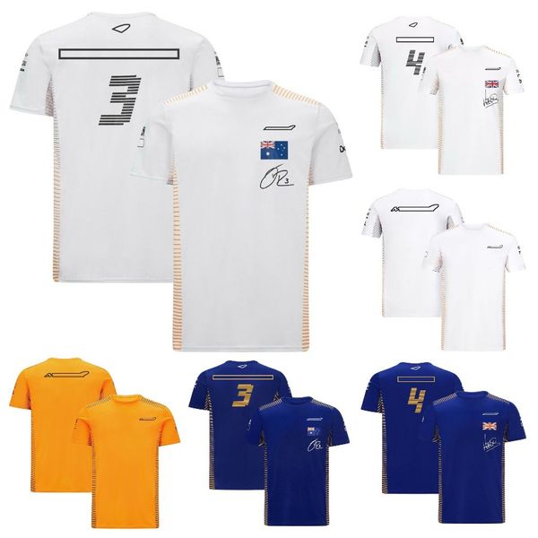 

f1 t-shirt formula 1 racing driver short sleeves team car fans casual breathable t-shirts summer outdoor sports quick dry jersey