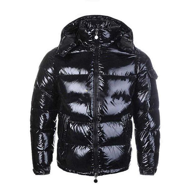 

designer luxury down jacket fur ruff womens classic fashion and multi function hoodies mens jackets winter warm clothing hoody 5alr0c, Black
