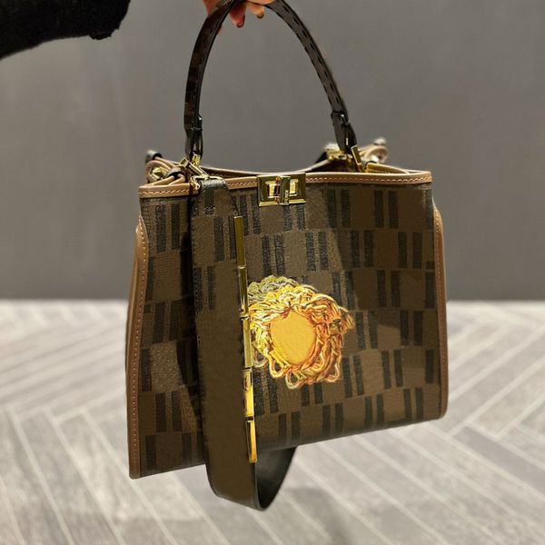 

tote beach bag axillary shoulder bags crossbody handbag purse head portrait print large capacity women pocket detachable wide strap fashion