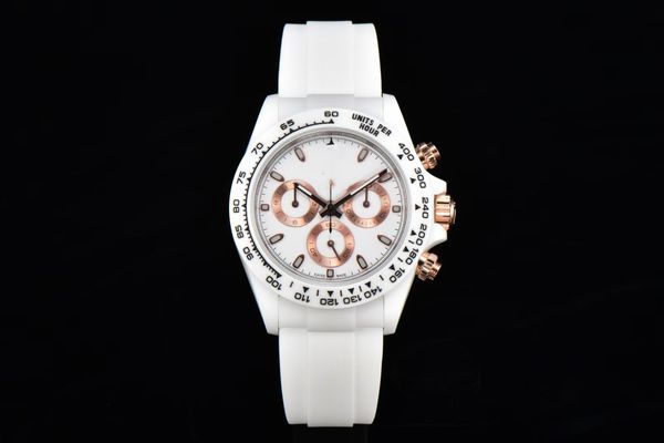 

mens watch cal.7750 automatic machinery movement watches sapphire scratch resistant glass thickness 12.4 05, Slivery;brown