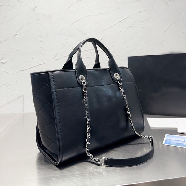 

5a fashion bags lady fashion designer shopping shoulder handbags with metal chain