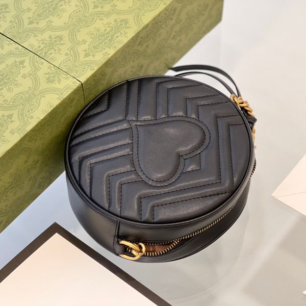 

designer round bag fashion chain crossbody handbag luxury brand shoulder bags high-quality women purses