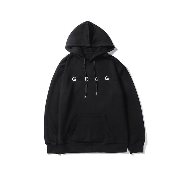 

designer men s sweatshirts classic logo print couple sweatshirt00, Black