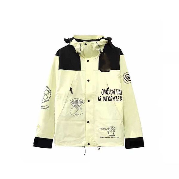 

men's jackets fashion mens jackets windbreaker letter printing patchwork sunscreen thin coat hip hop cool streetwear, Black;brown
