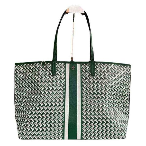 

designer handbags torysburchs pvc bag women's leather t-shaped jacquard shopping tote large capacity mommy versatile one handbag should