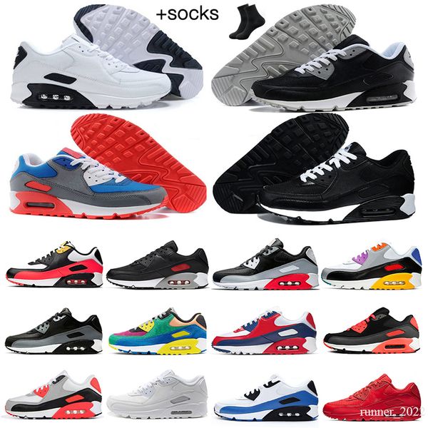 

running shoes sports trainer sneakers triple black white rose pink hyper turquoise orange true laser blue city pack london new 90 camo viote