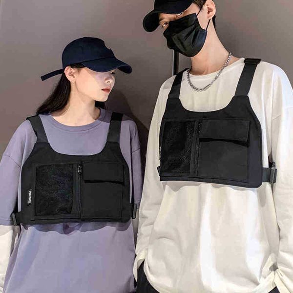 

evening bag fashion new chest rig bag functional tactical s black bullet hip hop