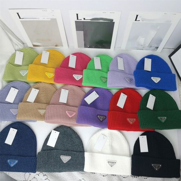 

fashion beanie knitted hat cap for men and woman ski hats beanie casquettes winter cashmere casual outdoor 12 color, Blue;gray