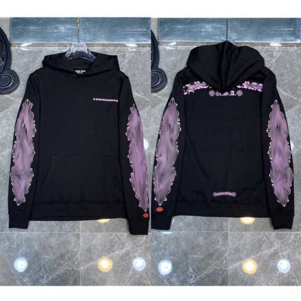 

luxury mens fashion sweatshirts designer women jackets hoodies sanskrit sweater zipper hooded cross pullover hoodie casual men coat sweatsh, Black