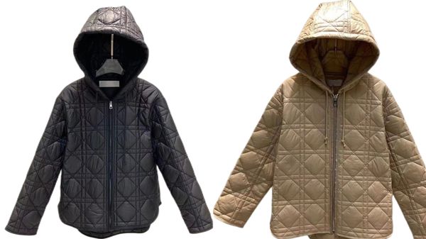 

women's autumn and winter jacket new designer down jackets cotton women's outerwear clothing fashion casual coat, Black;brown