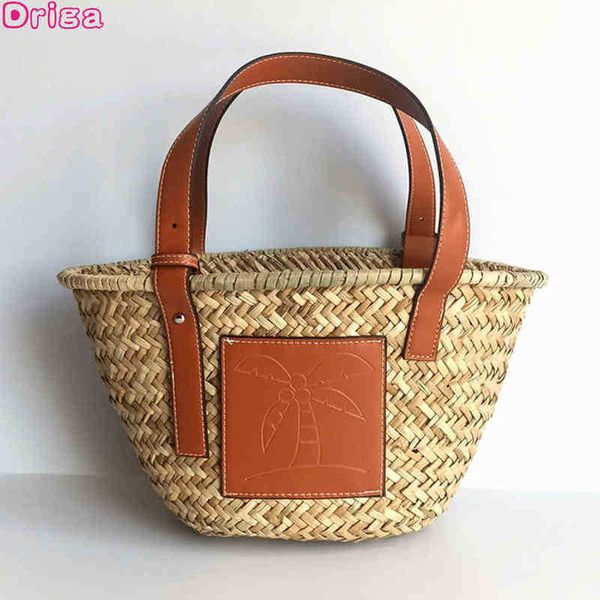 

evening bags driga new straw shoulder bags for women contrasting colors woven handbags triangular grass beach 2022 holiday bucket 220623