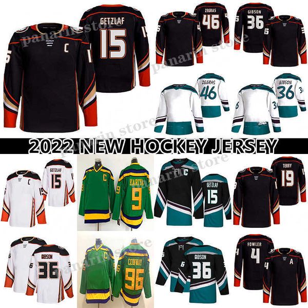 

15 ryan getzlaf reverse retro jersey 46 trevor zegras 33 jakob silfverberg 4 cam fowler 36 john gibson 19 troy terry 9 paul kariya throwback, Black