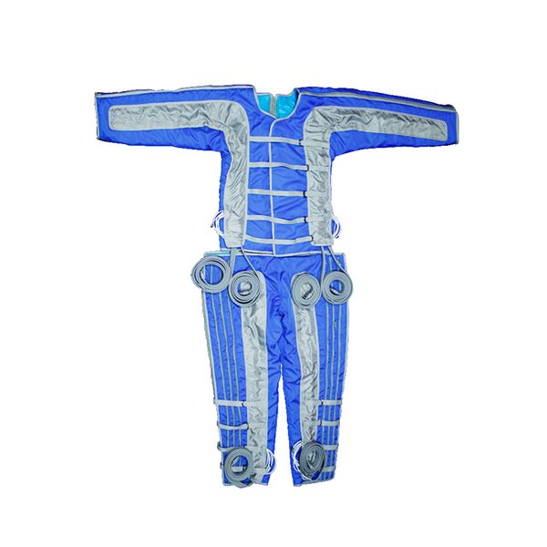 

full body slimming massager professional weight loss presoterapia lymphatic 24 air bags pink green sauna suit leg therapy massage blue color