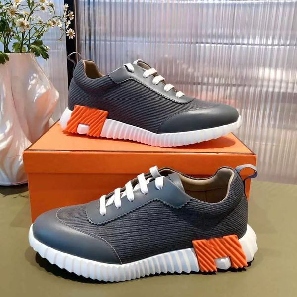 

eclair sneakers shoes for men outdoor trainers mesh leather rubber sole lace-up summer casual outdoor sports comfort footwear eu38-46, Black