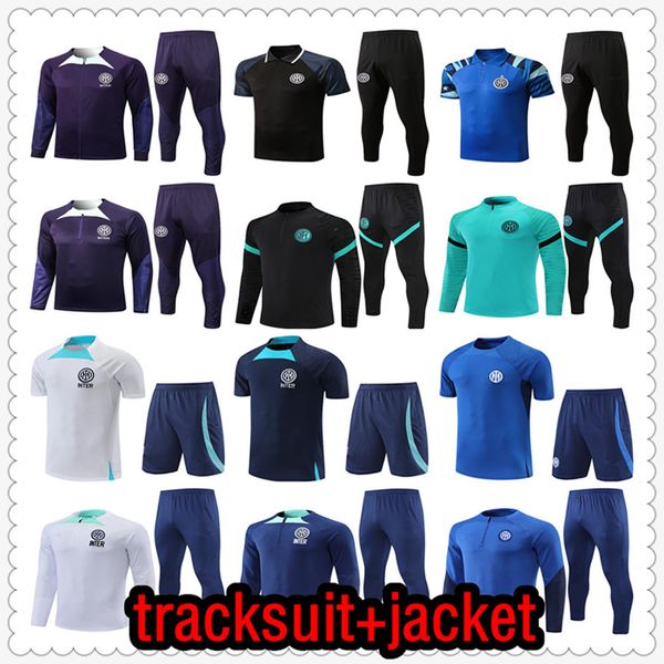 

inter milans tracksuit lukaku soccer jerseys 22 23 tuta maglia barella vidal lautaro eriksen alexis dzeko correa football shirts 2022 2023 m, Black