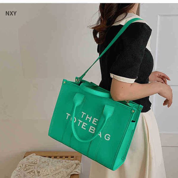 

evening bags letter large handbag for women men leather big totes shopper shoulder crossbody bag ladies handle bags purses 220623