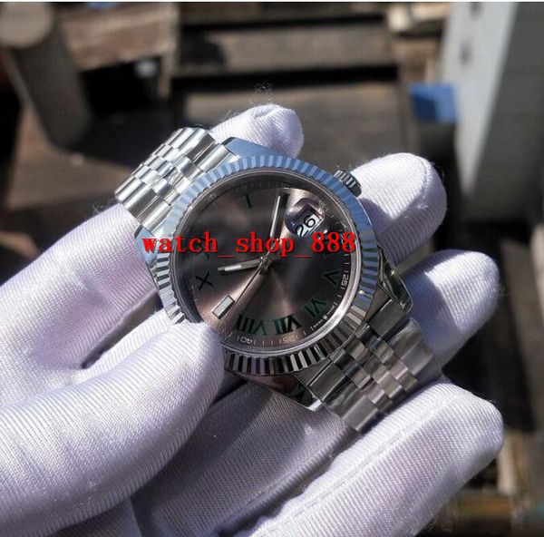 

watch 8 style 41mm mens automatic super bp factory v2 watch bracelet watches men r126334 wristwatches edition, Slivery;brown