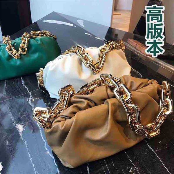 

designer handbags venetas bottegas chain enetas cloud ins super fire song hye same underarm bag leather handle one shoulder handbag 9lf6