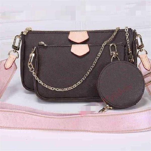 

handbag classic three-piece set removable design shoulder strap multi-color optio218s