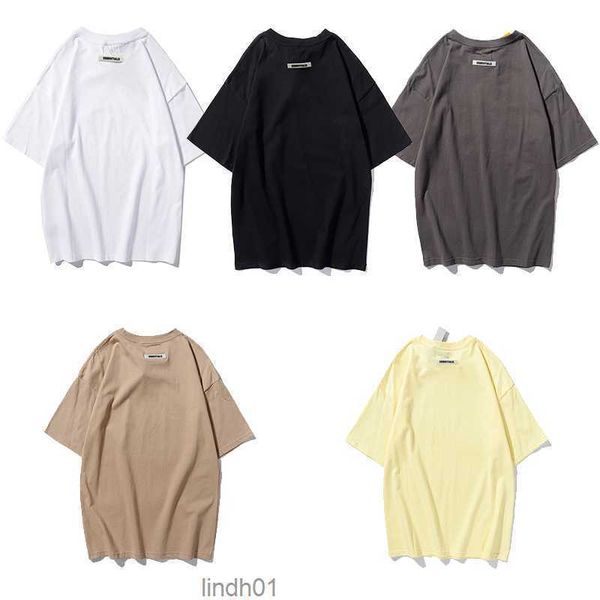 

men's t-shirts 2022 male designer tee ess hip-hop female printed essential t-shirt tshirt large size skateboard leisure sports short sl, White;black