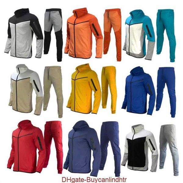 

2023 nlke designer men pants sportwear woman tech fleece tracksuit mens long sleeve jacket pant jogger tracksuits bottoms techfleece man, Gray