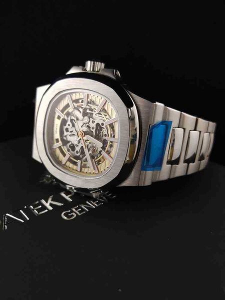 

patk philpe geneve watches utomatic mechanical movement luxury watch xl71, Slivery;black