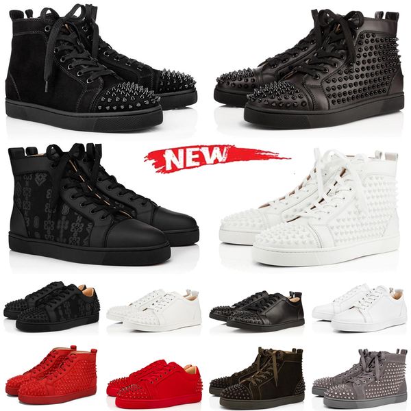 

luxurys designers men red dress shoes women leather suede platform sneakers party lovers wedding business trainers loafers vintage comfortab, Black