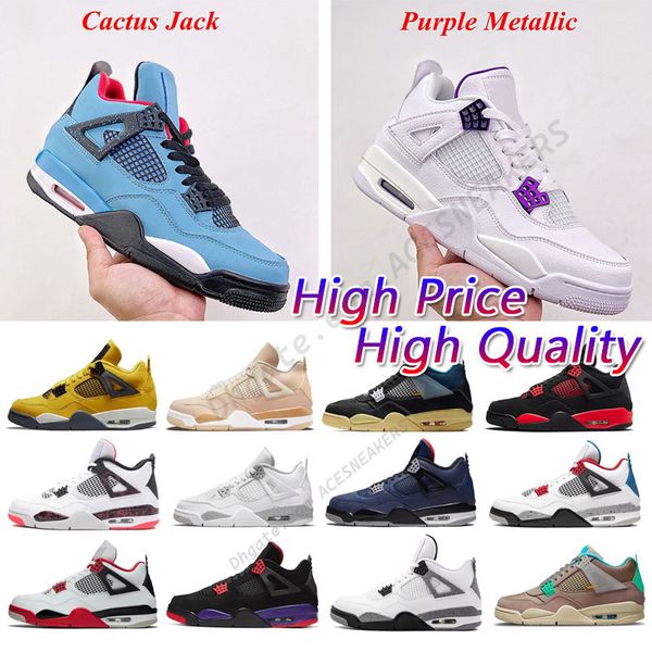 

jorda 4 designer basketball shoes jumpman military black cat 4s sneakers j4 red thunder infrared offs white oreo jorden 4 sports trainers vi