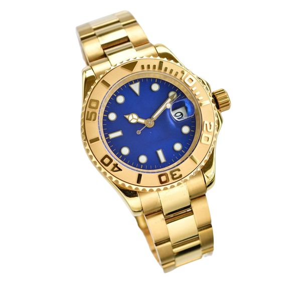 

u1 fashion mens gold watch diver waterproof 007 edition master automatic mechanical movement men watches steel strap sports sapphire classic, Slivery;brown