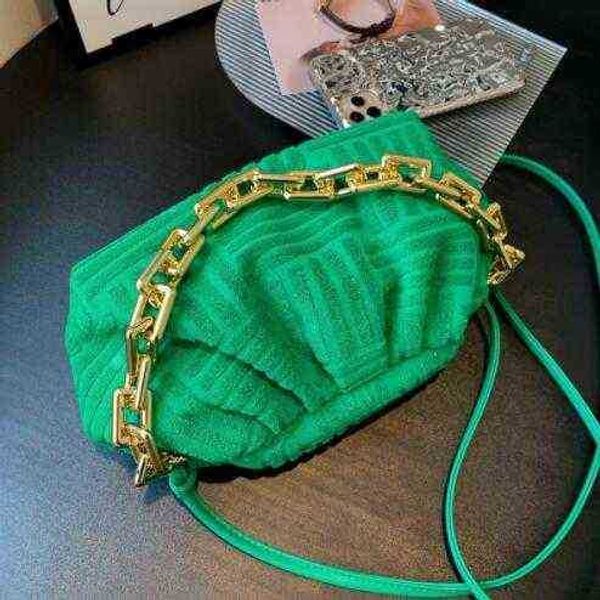 

evening bags women fashion towel embossed clutch bag handbag large capacity striped versatile casual shoulder messenger 220623