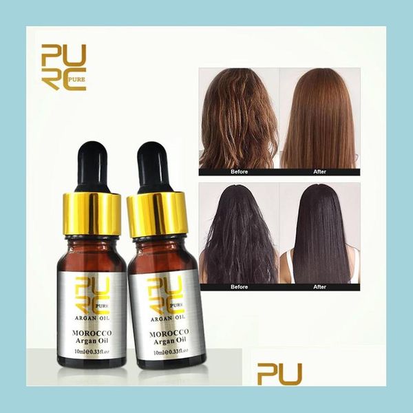 

shampoo conditioner purc 10ml hair care moroccan pure argan oil hairs treatment for all types scalp drop delivery 2022 dhtyw