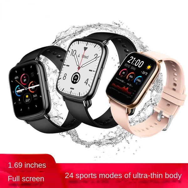 

yezhou full touch screen 1.69inch latest bluetooth smart watch with step counting body temperature detection dynamic heart rate sleep health