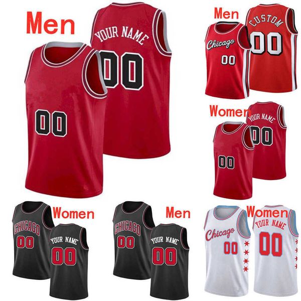 

basketball jersey mens womens youth chicago''bulls''alex 6 caruso demar 11 derozan nikola 9 vucevic zach 8 lavine 12 ayo, Black;red