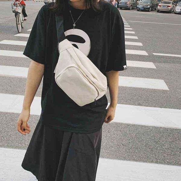 

evening bag leisure canvas hip bag fanny pack trend belt s crossbody chest high