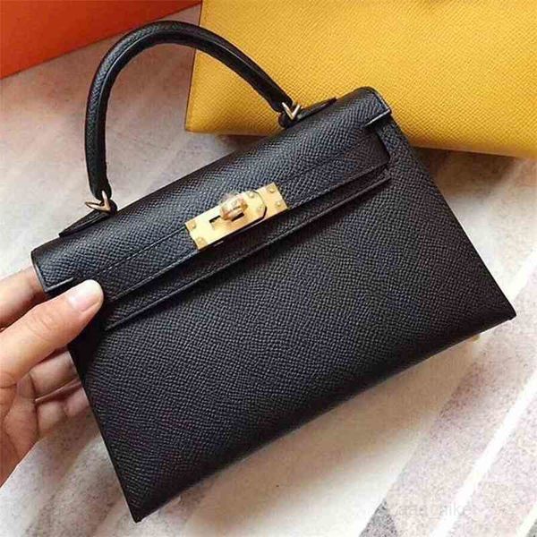 

designer handbags herms kely bag mini women's bag versatile real leather portable second generation single shoulder ln1u