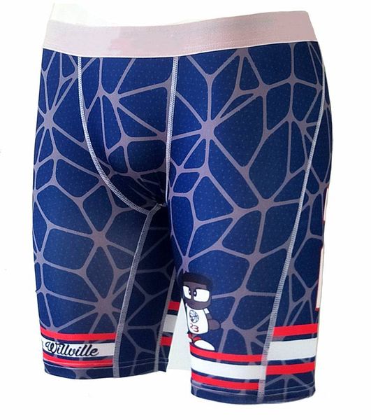

men's swimwear underwear men's ice silk pant running fitness sports lengthened pants nk019