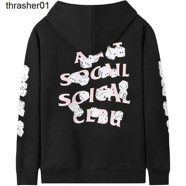 

men's hoodies designer sweatshirts assc fashion brand sweater men's hooded couple's pullover shirt fashion casual printed hoo, Black
