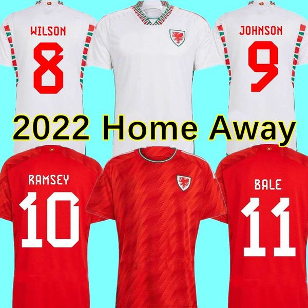 

22 23wales soccer jerseys bale welsh football shirts men kids kit johnson james n.williams rodon t.roberts cabango levitt moore thomas, Black;yellow