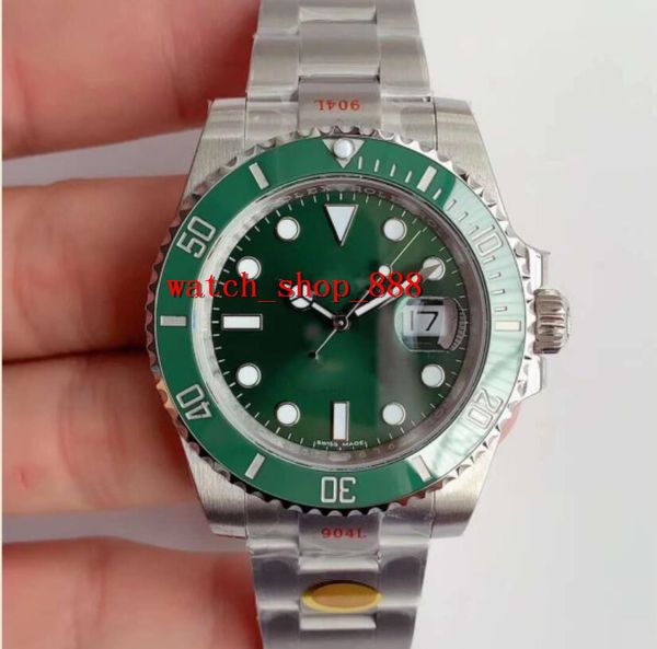

watch 2 colors black green ceramic belel super n factory v11 version diving 904l steel cal. 3135 automatic movement dive with kif shock abso, Slivery;brown
