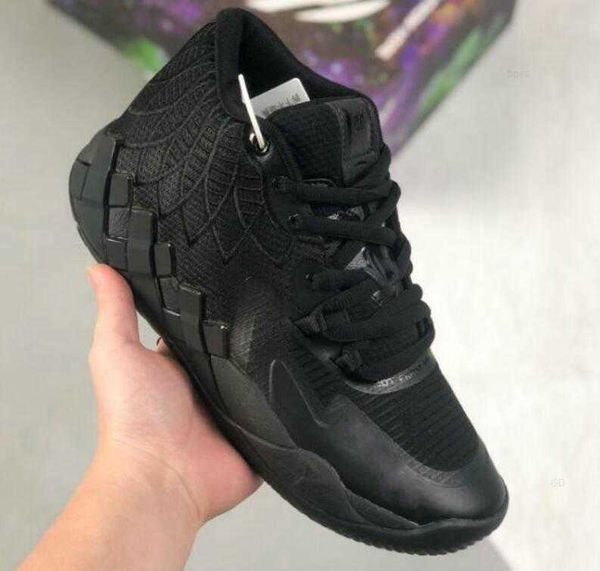

basketball shoes sport shoe trainner sneakers purple glimmer pink green black lamelo ball queen city men sales mb1 size -12.5 a53