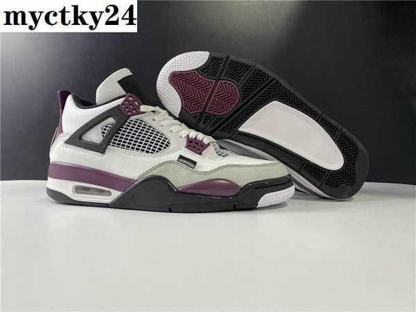 

special edition 4 white neutral grey black bordeaux basketball shoes new collaboration iv fashion chaussures trainers high quality